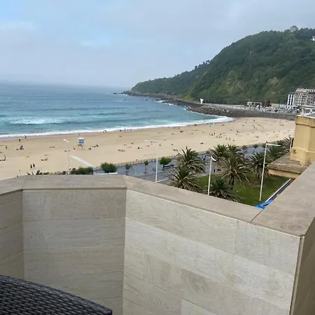 Brisasvtsansebastian In Zurriola Beach, Penthouse, Sea Views Apartmán *