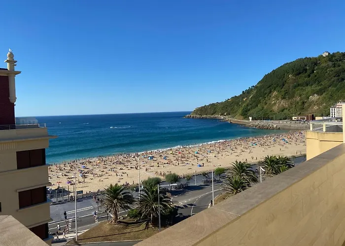 Apartament Brisasvtsansebastian In Zurriola Beach, Penthouse, Sea Views